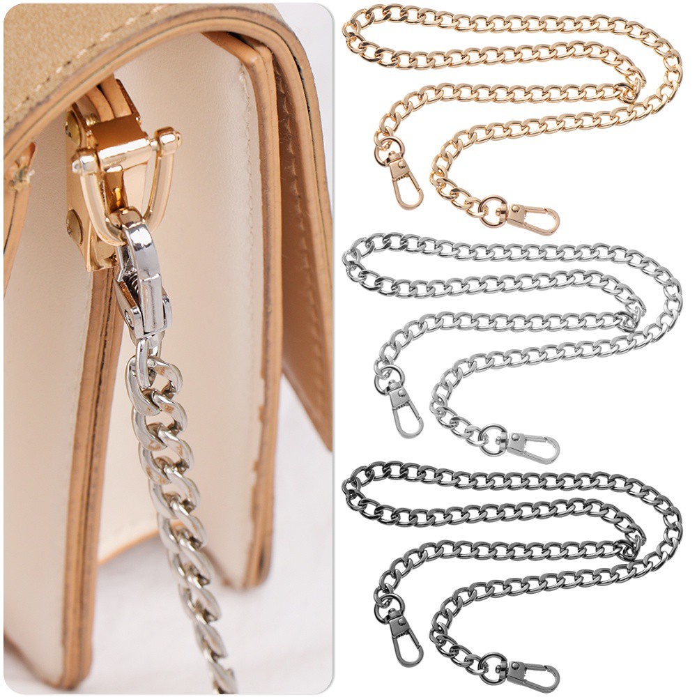 Chuỗi xích thay thế bằng nhôm siêu nhẹ nhiều màu lựa chọn thời trang cho túi nam nữ