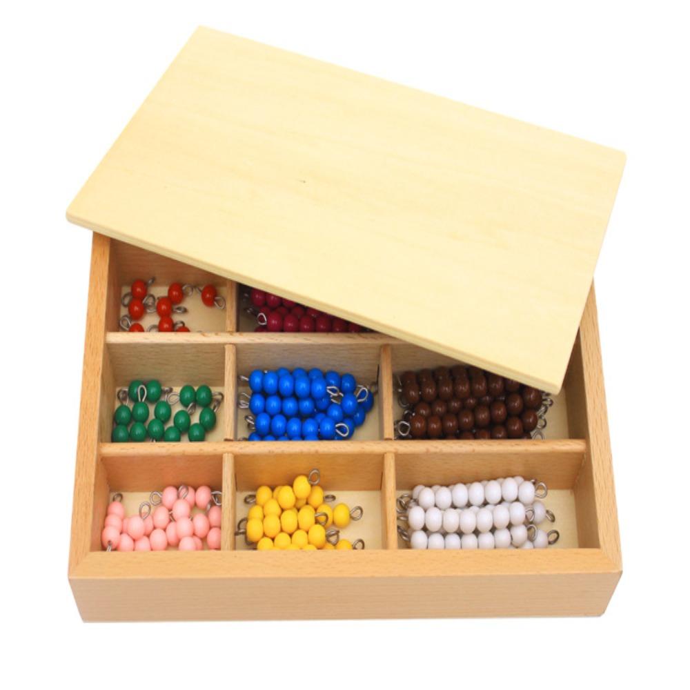 Bảng Đồ Chơi Học Toán Nhiều Màu Sắc Theo Phương Pháp Montessori