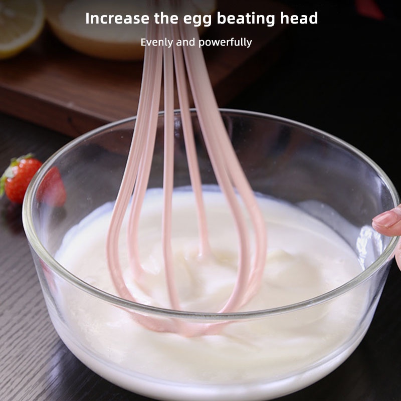 Silicone Dụng Cụ Đánh Trứng Bằng Silicon Tiện Dụng Cho Nhà Bếp
