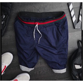Quần short nam kaki lưng thun LD12