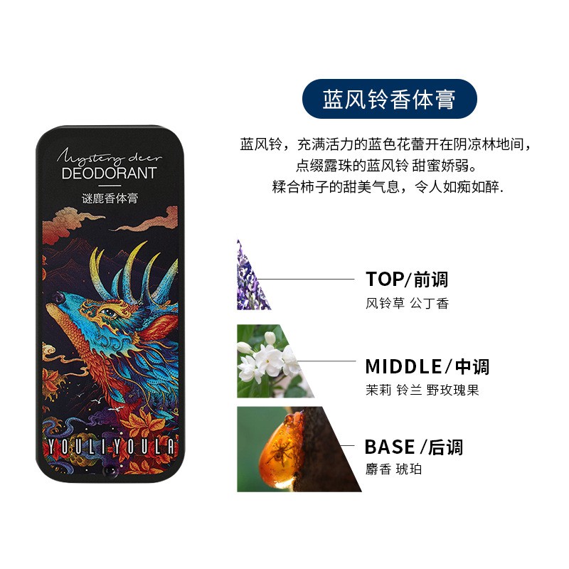 Sáp nước hoa khô Youliyoula Hàn quốc, sáp thơm khô hương tươi mát dịu nhẹ ngọt ngào, 1set 3hộp 3mùi hương khác nhau