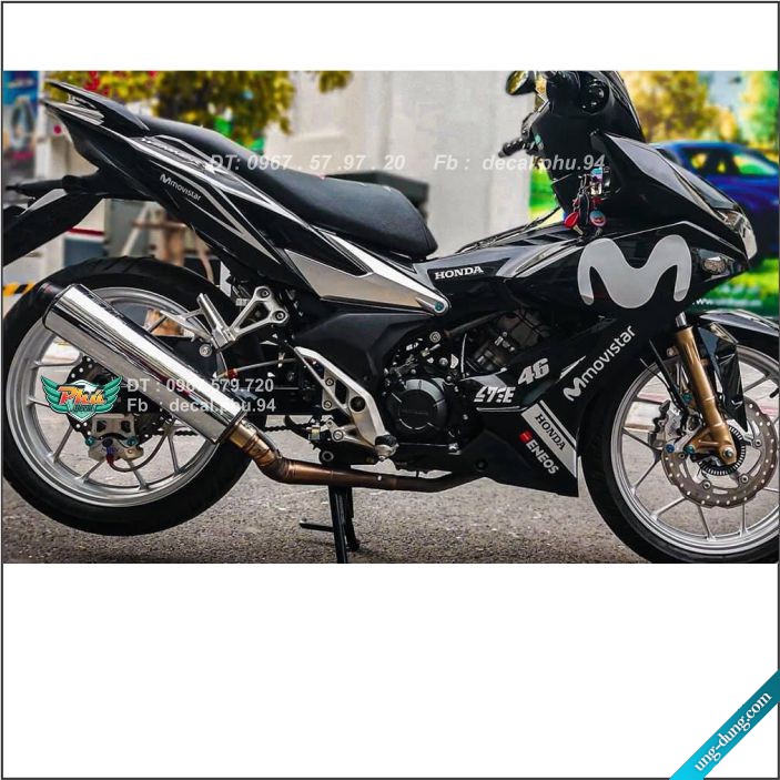 Tem Winner X movistar Trắng đen (V)