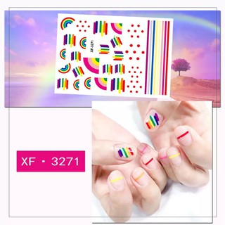 Bộ sticker dán móng tay