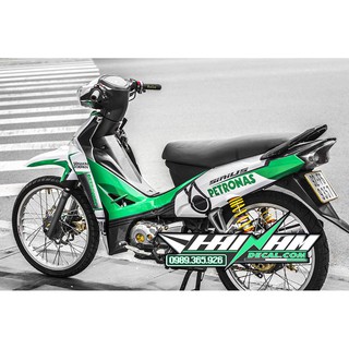 Tem Trùm Sirius Xanh Trắng Petronas