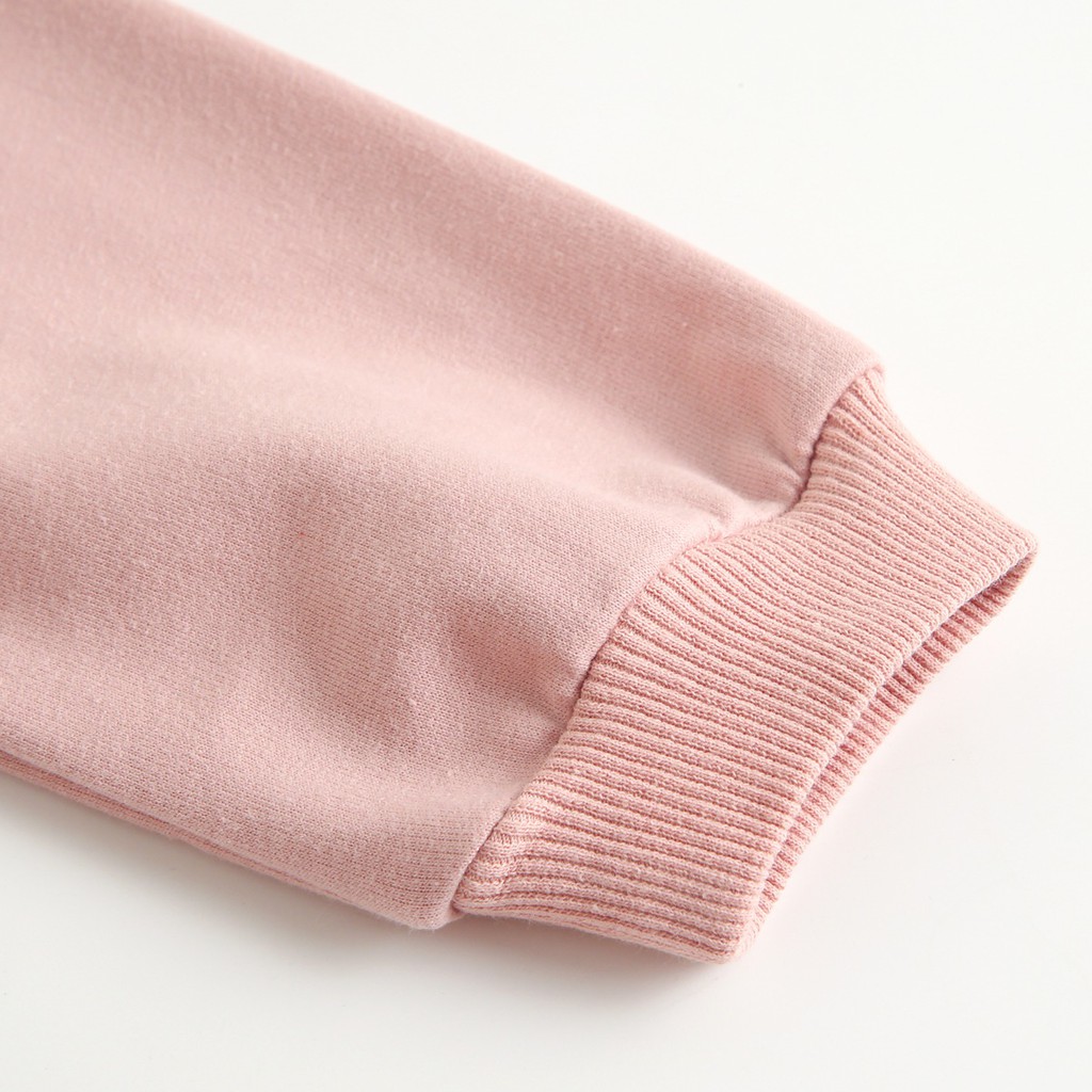 Bộ Áo Liền Quần Sanlutoz Tay Dài In Hoạt Hình Dễ Thương Dành Cho Bé Gái Mặc Vào Mùa Thu