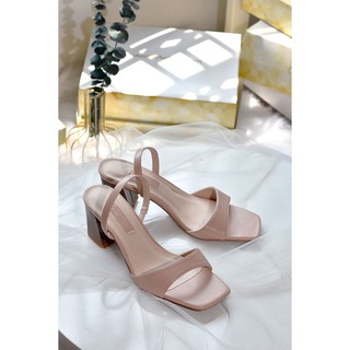Giày sandal gót thô Merly 1335