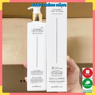Sữa tắm truyền trắng medifferent in shower tone-up cream hàn quốc - sữa tắm ủ trắng, bật tông, săn chắc da 300ml
