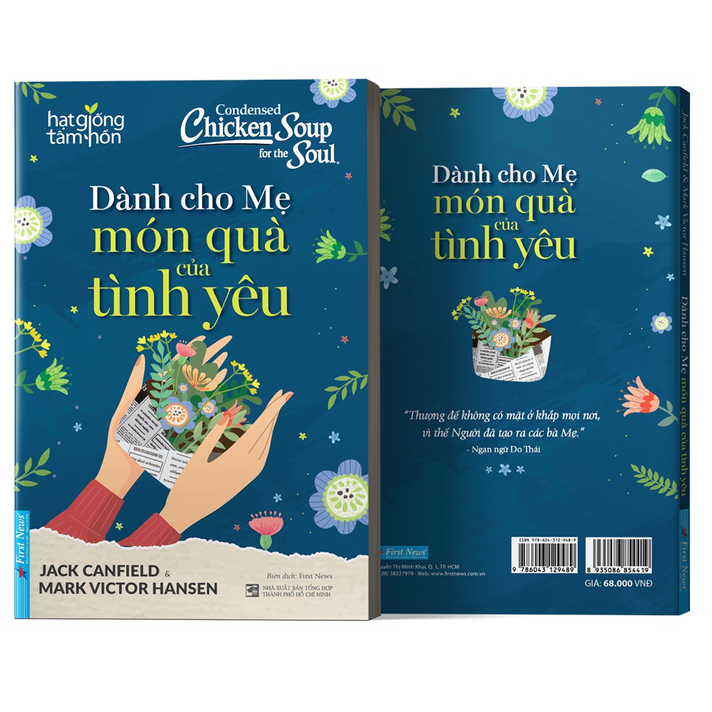 Sách Combo Dành cho Mẹ món quà của tình yêu + Xin đừng làm Mẹ khóc FirstNews