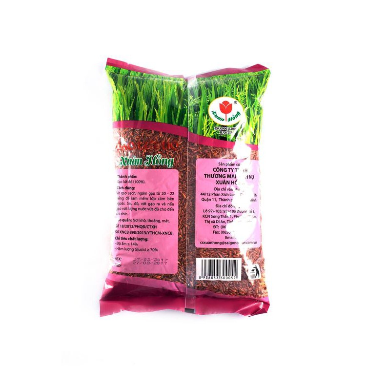 Gạo Lứt Đỏ Xuân Hồng 1Kg