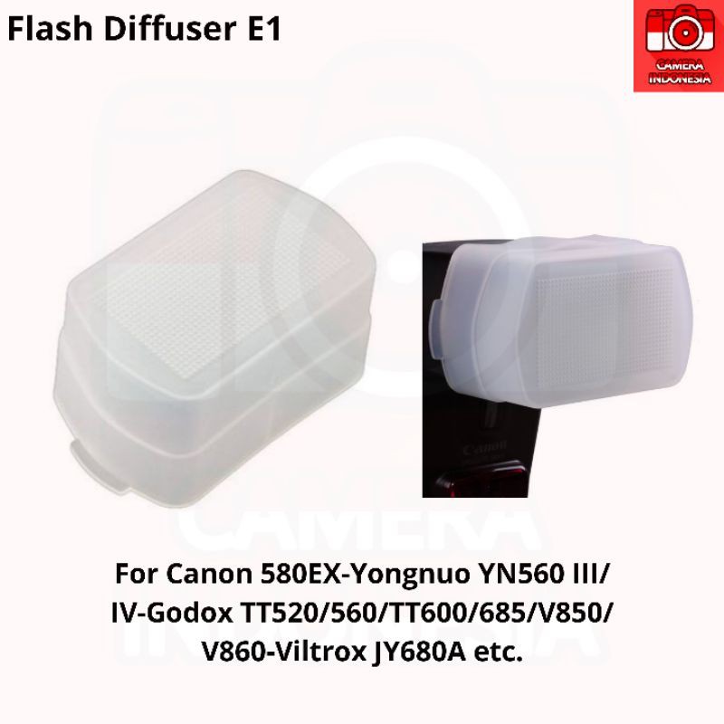 Bộ Khuếch Tán Đèn Flash Godox Tt520 / Tt560 / Tt600 / Tt685 / V850 / V860