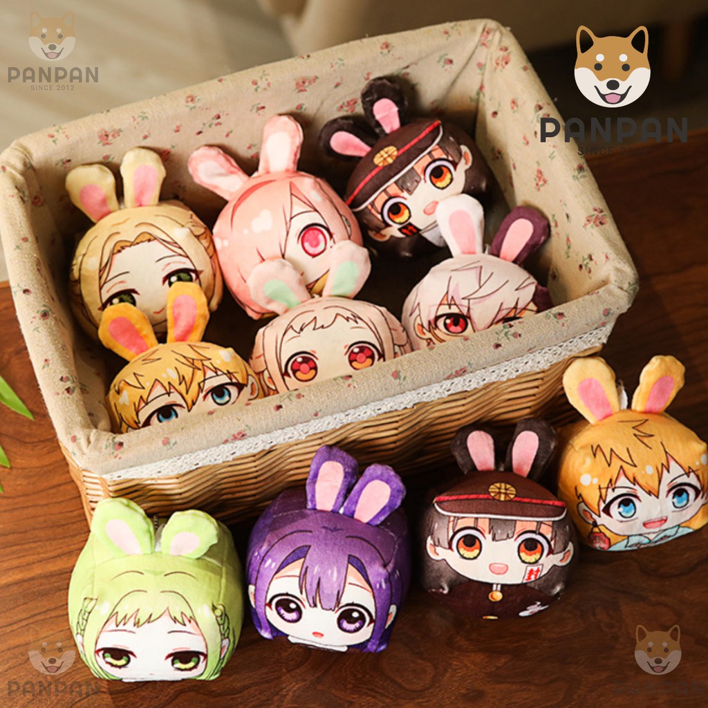 Móc khóa plushie nhồi bông Usagi (Thỏ) Anime Jibaku Shounen Hanako-kun 10 NHÂN VẬT