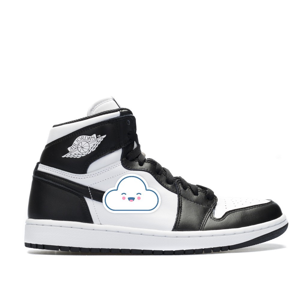 Giày sneaker nam nữ thể thao JD1 Hight Panda. Tặng tất khử mùi