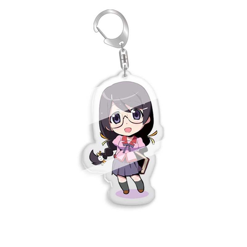 Móc Khóa Hoạt Hình Monogatari Bằng Acrylic