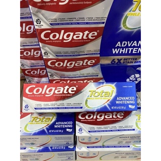 Kem đánh răng Colgate Total Advanced Whitening 181g của Mỹ