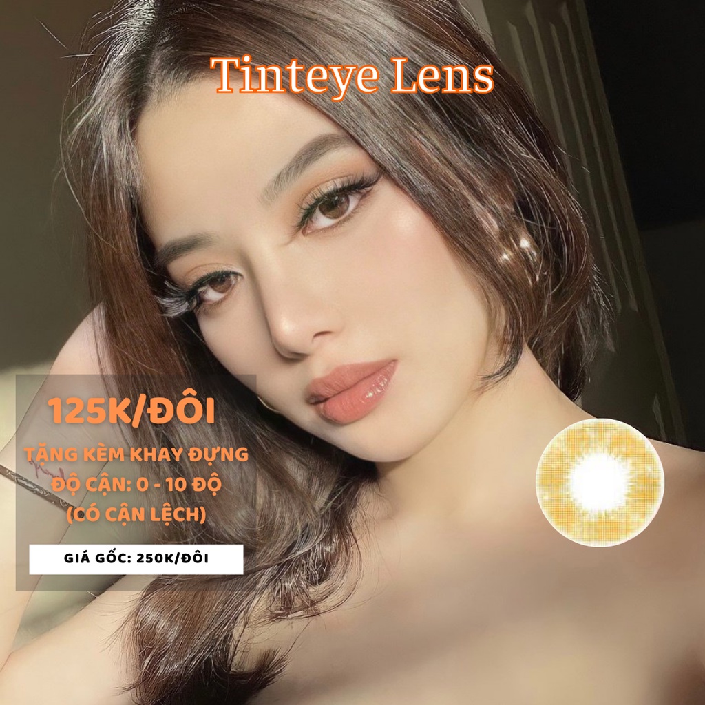 [OFF 50%: 125K/Đôi] 4 mẫu kính giãn tròng tự nhiên Tinteye Lens 0 - 8 độ
