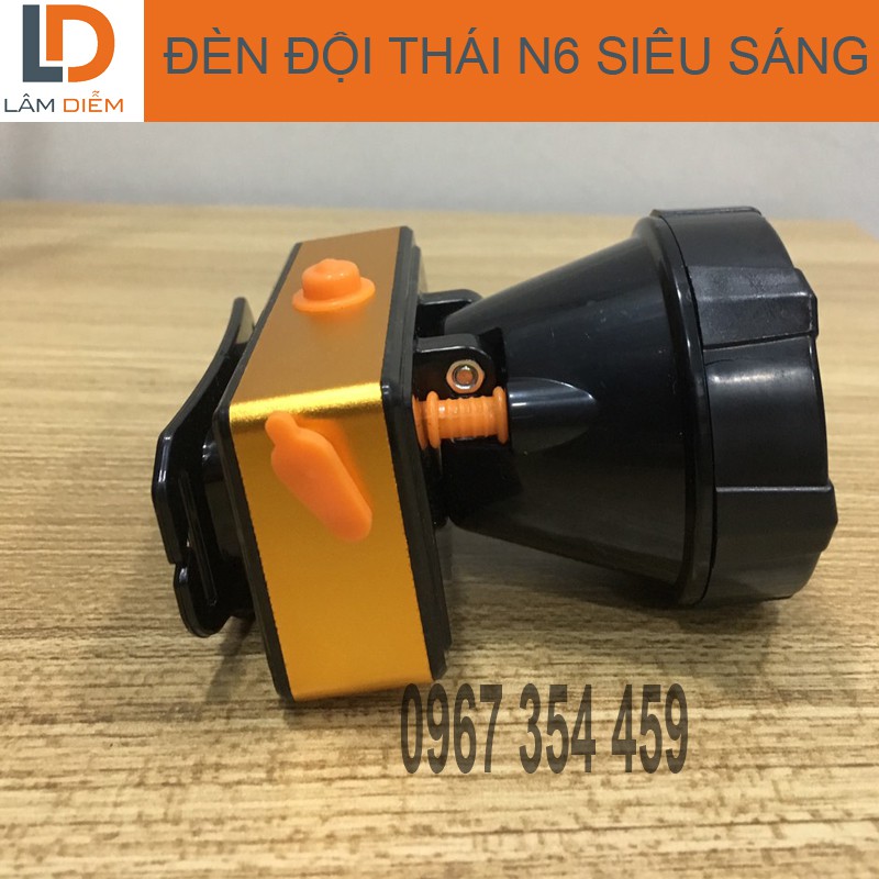 Đèn đội đầu pin sạc Thái Lan siêu sáng cao cấp N6