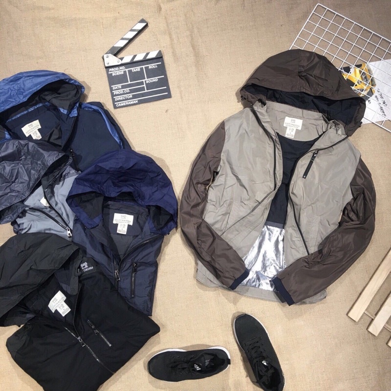 AN10 - Áo gió nam 2 lớp có mũ SCOTCH & SODA