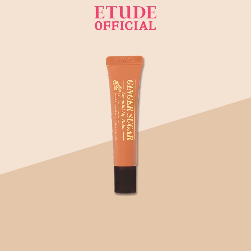 Son dưỡng môi chuyên dành cho môi khô nứt nẻ [ETUDE] Ginger Sugar Essential Lip Balm 15ML - NEW 2022