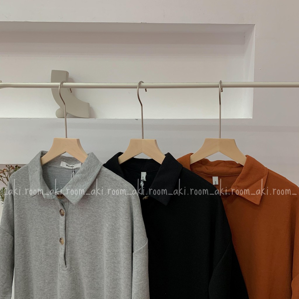 Váy thun suông trơn dài cổ đức | BigBuy360 - bigbuy360.vn