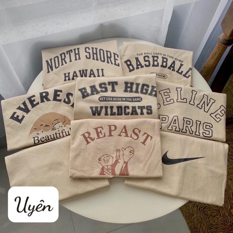 Áo phông tay lỡ 3158 ảnh và video shop tự quay chụpoo