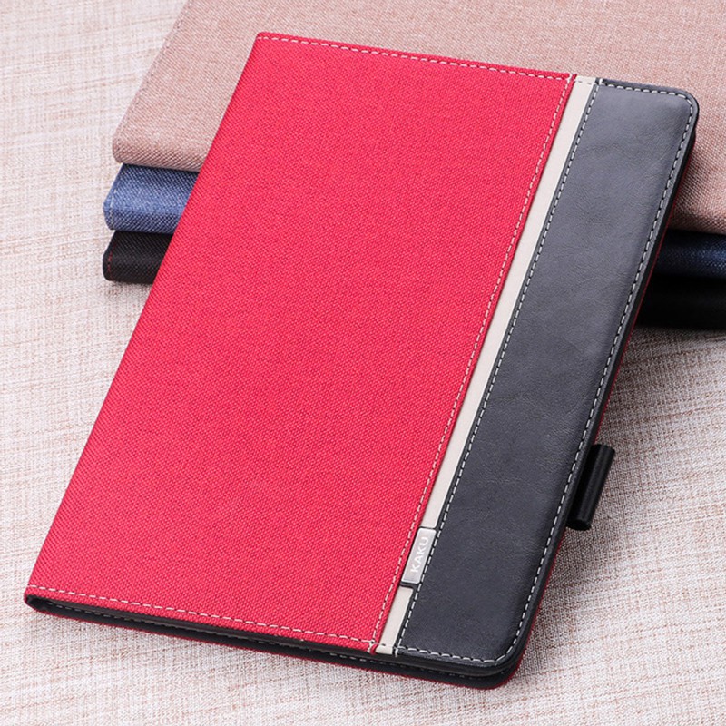 Bao da Kaku vải cao cấp iPad 10.2 inch 2019 (Đỏ) - MINH AN SAIGON