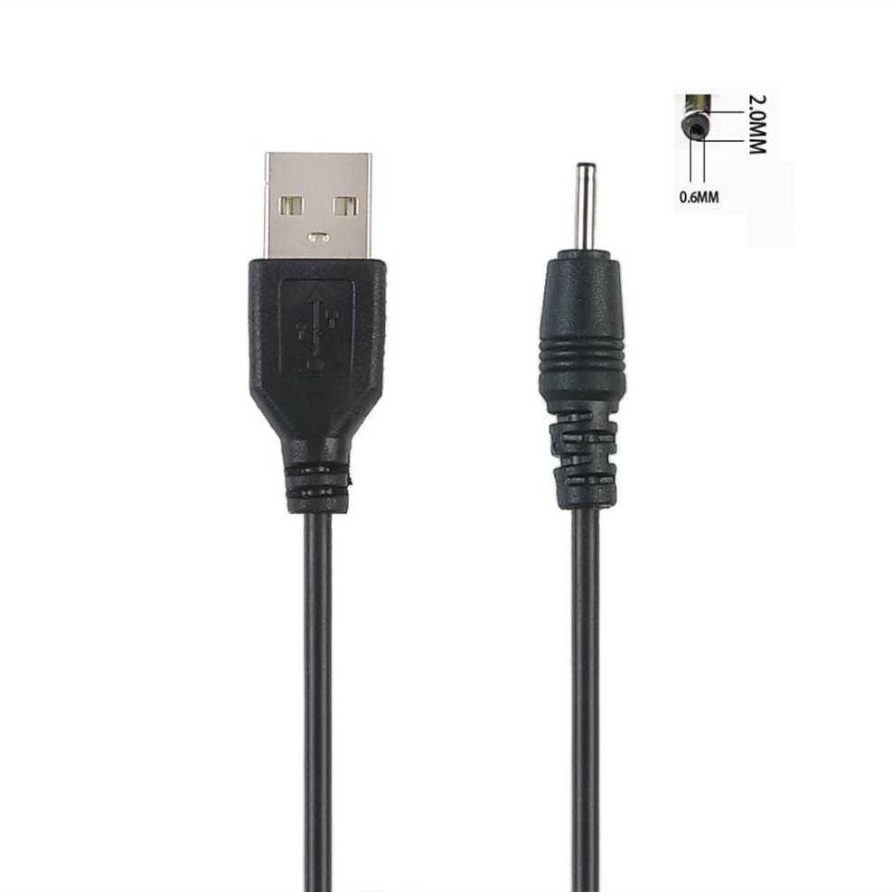 Dây Cáp Sạc Đầu Usb A Male Sang 2.0 2.5 3.5 4.0 5.5mm Dc