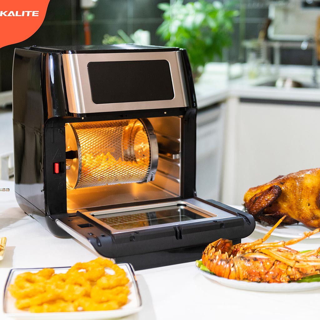 Nồi chiên không dầu Kalite Q10 dung tích 10 lít hàng chính hãng, bảo hành 12 tháng - Cực đa năng, cực tiện lợi, cực xịn