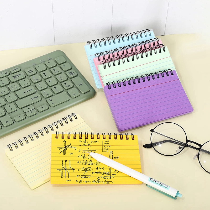 Bộ 18 Thẻ Chỉ Số Học Tập Bằng Pvc Trong Suốt 3X5 Inch Với 6 Màu Khác Nhau