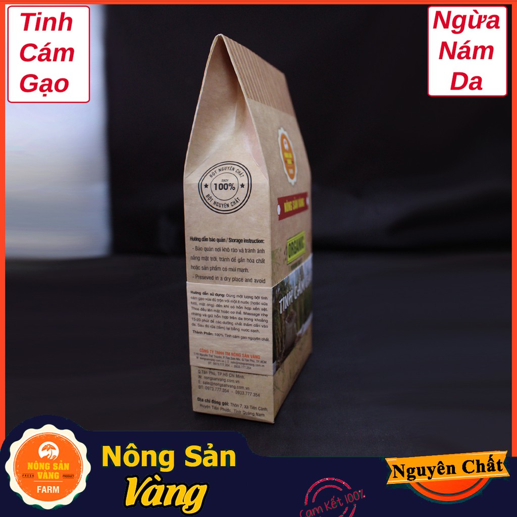 Tinh Cám Gạo Trắng Da - Nguyên Chất