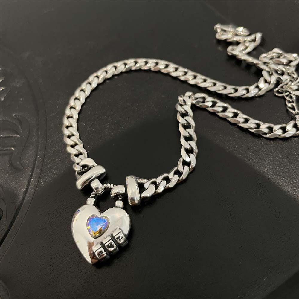 AROMA Vòng Cổ Choker Kim Loại Phong Cách Hàn Quốc Cá Tính Dành Cho Nữ