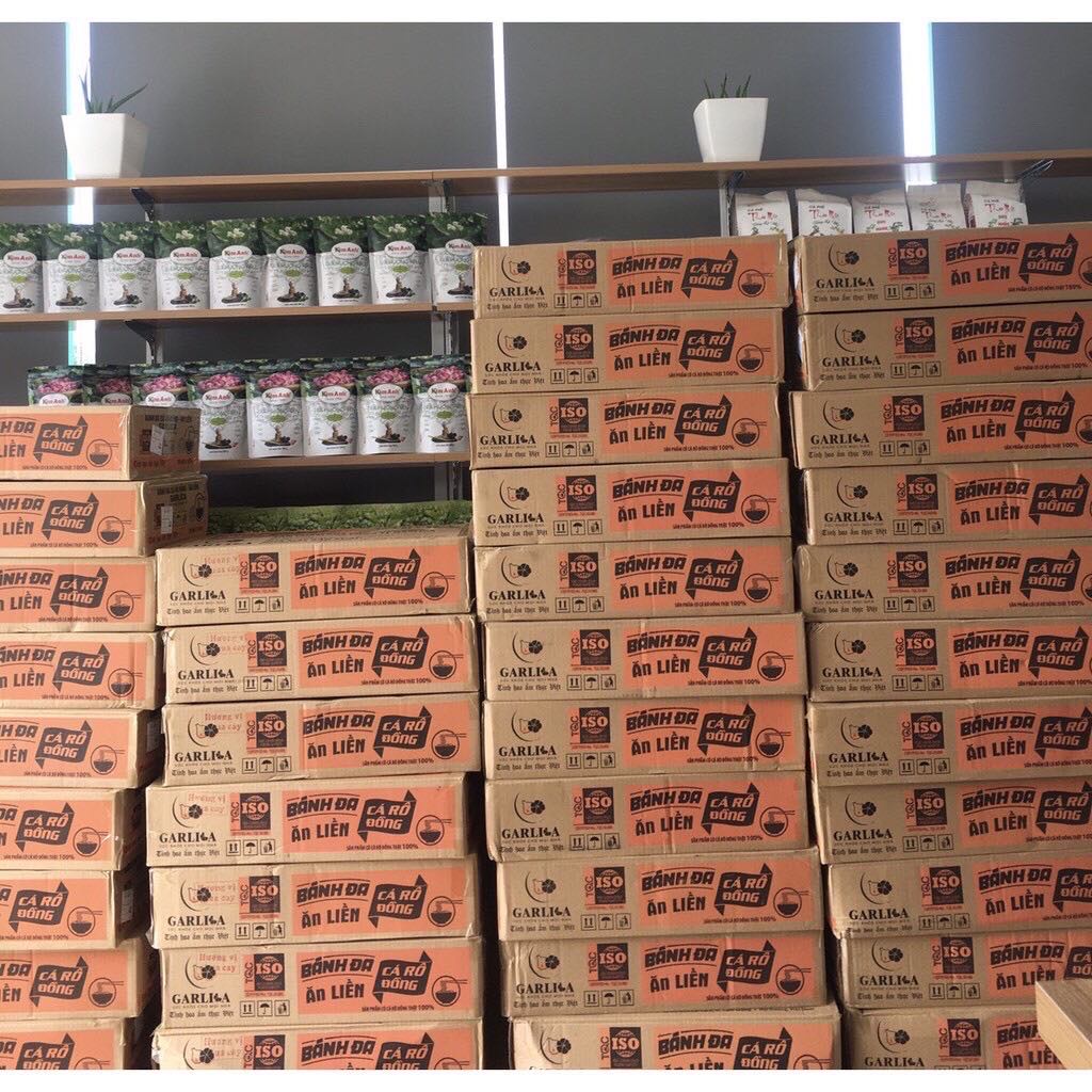 [Hà Nội - Lô mới nhất] Bánh đa cá rô đồng ăn liền Garlica 110gram | BigBuy360 - bigbuy360.vn