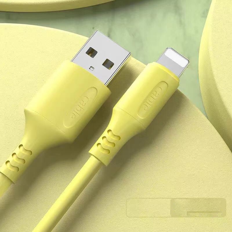 Dây sạc chân usb to Lightning - Android dành cho iP/Android 2.5A Dây Cáp Sạc Nhanh 6 Màu