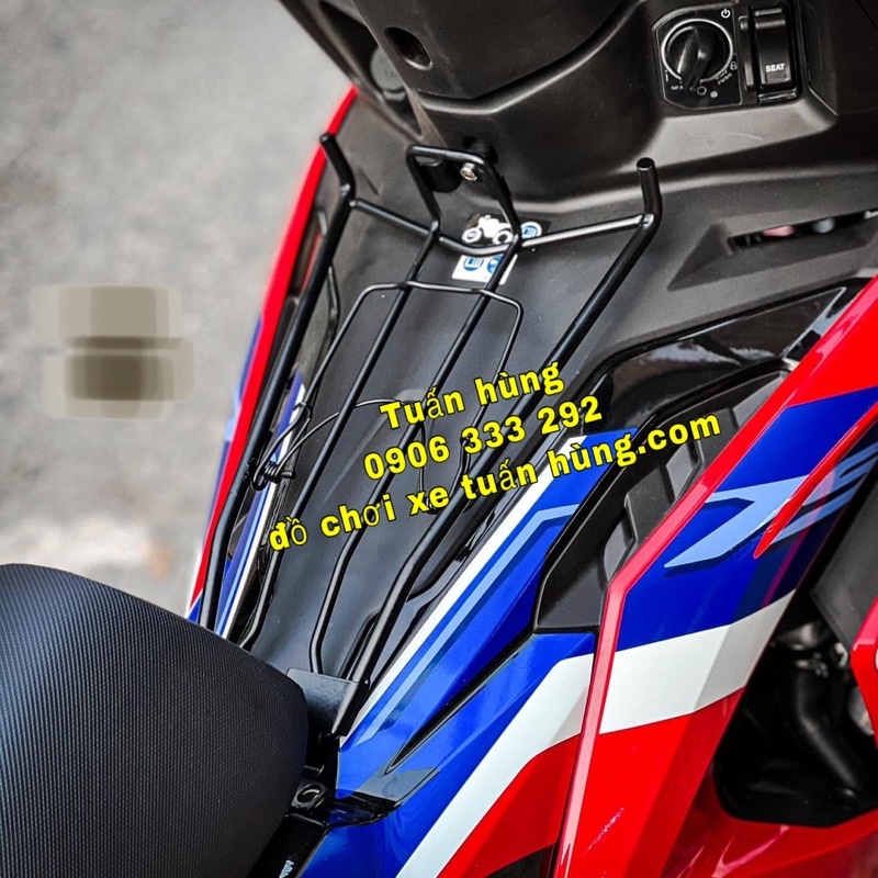 Baga winner v3  titan/7 màu/ sơn tĩnh điện - baga xe win x v3 - gác baga win x v3 - đồ chơi xe winner x v3