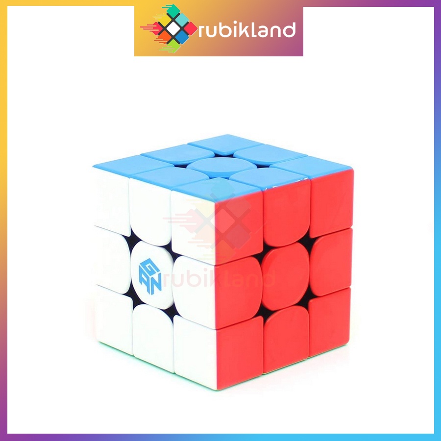 Rubik Gan 356 Air M Nam Châm Cao Cấp Gan356 Air M Rubic 3x3 Stickerless Không Viền Đồ Chơi Trí Tuệ Trẻ Em