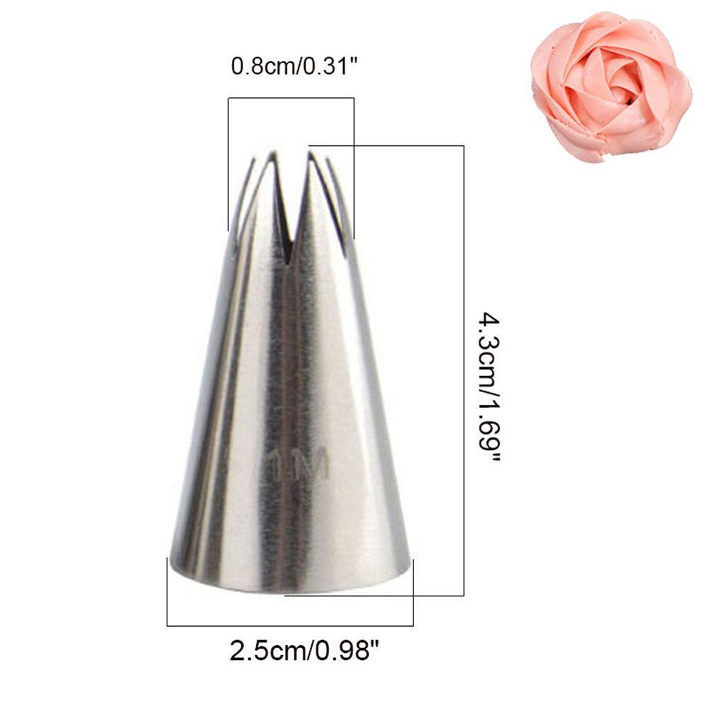 MOCHO Set 3 Đuôi Bắt Bông Kem Trang Trí Bánh Bằng Thép Không Gỉ
