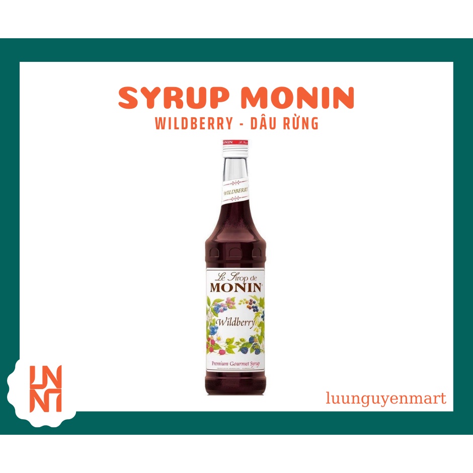 Siro/ Syrup Monin Wildberry  700ml