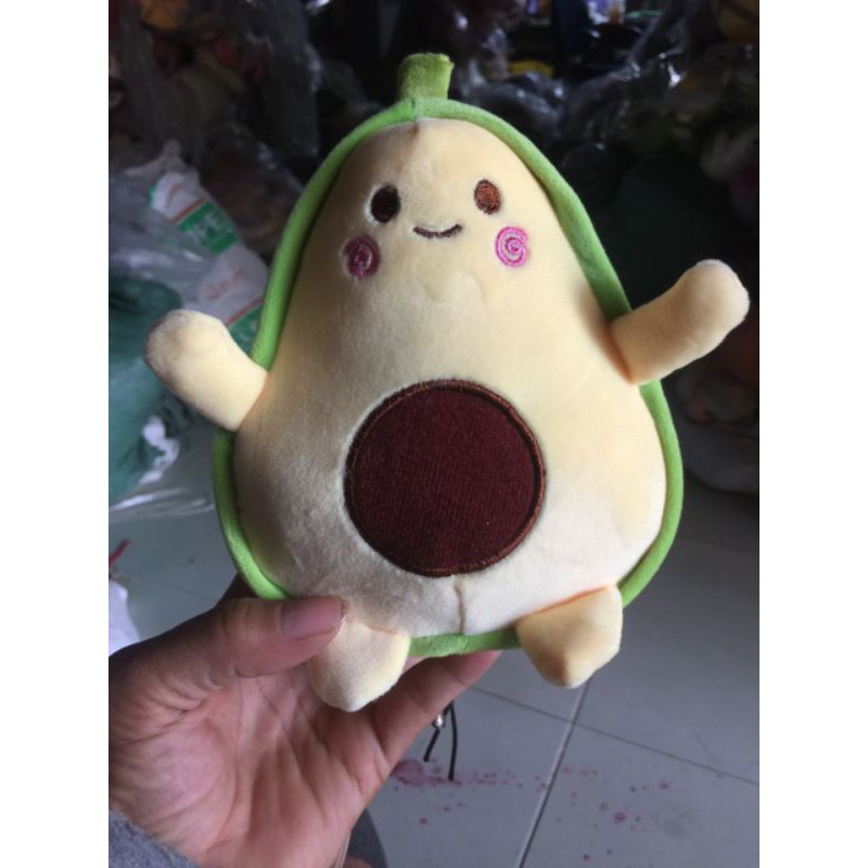 Trái cây bơ nhồi bông mini cute