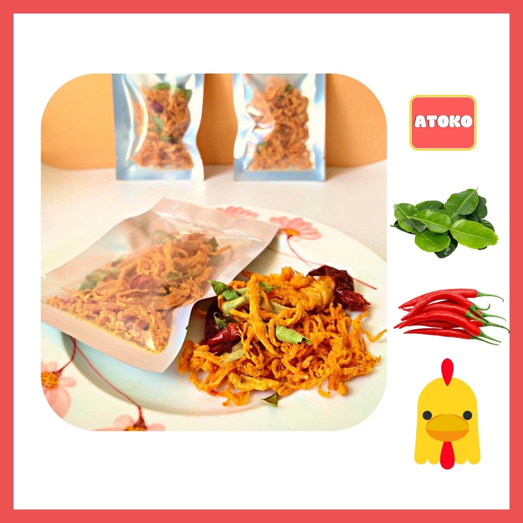 Khô Gà Lá Chanh Dai Mềm Đúng Chuẩn Khô Ngon Ăn Vặt Gói Mini Dùng Thử 20g  ATOKO KHOGAMINI | BigBuy360 - bigbuy360.vn