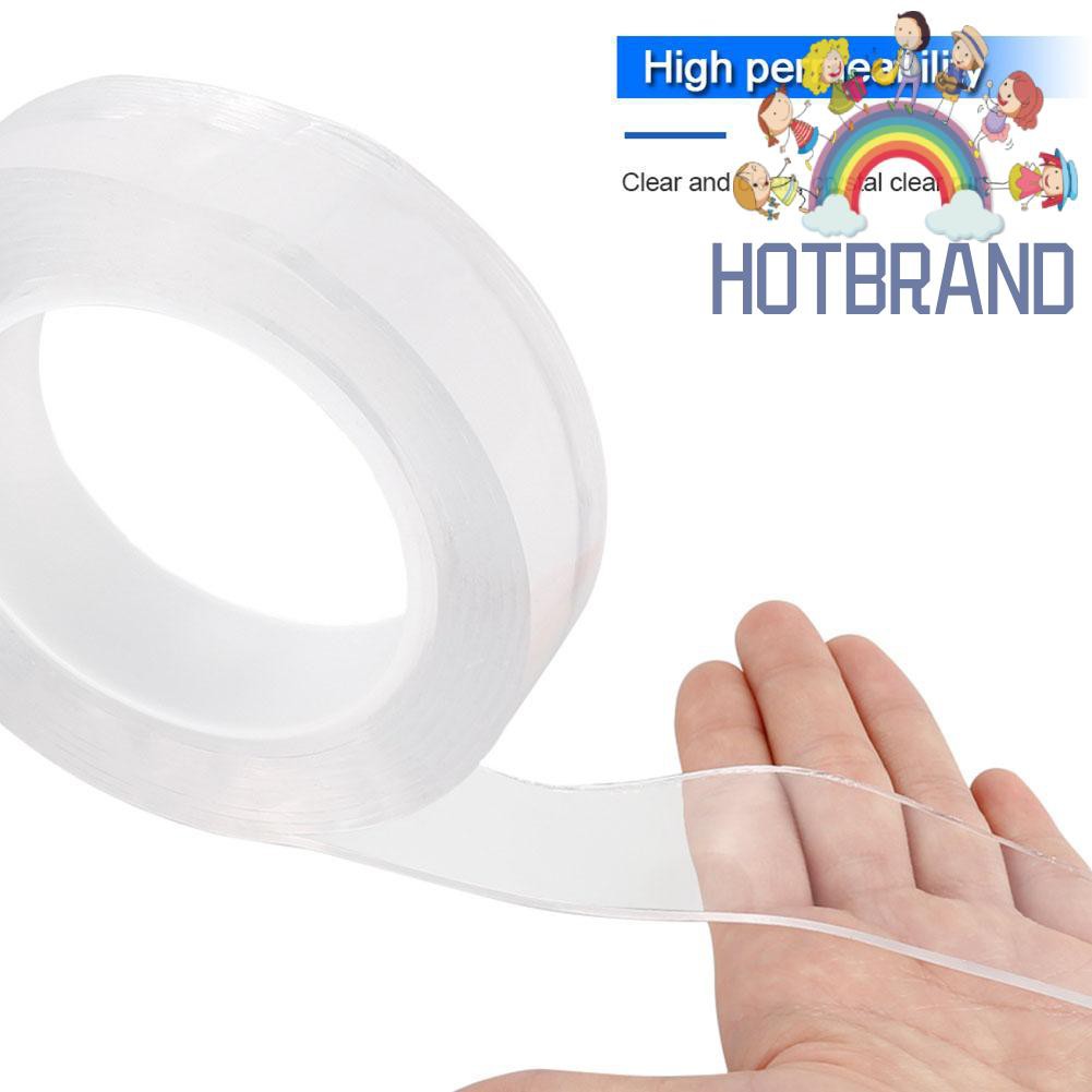 Băng keo nano hai mặt trong suốt đa năng tiện dụng chất lượng cao