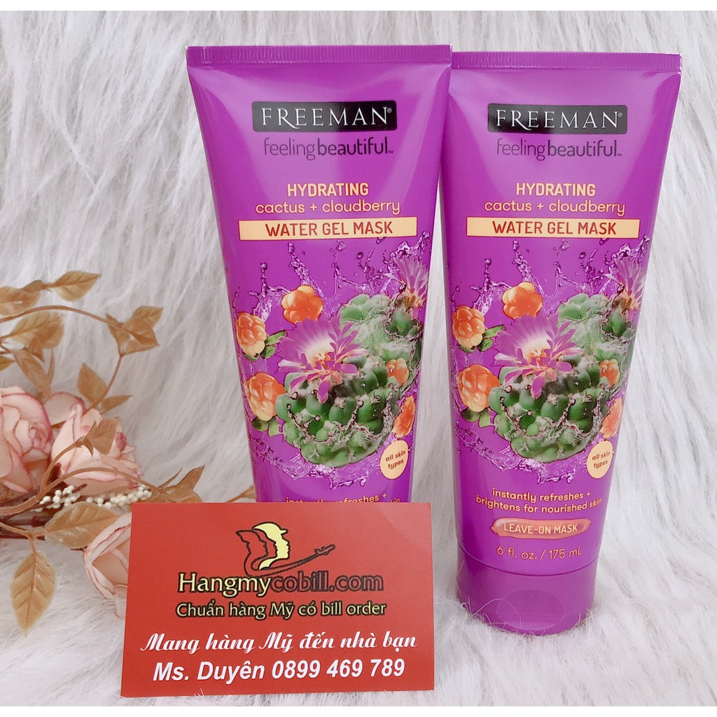 Mặt nạ Freeman Hydraring Cactus & Cloudberry