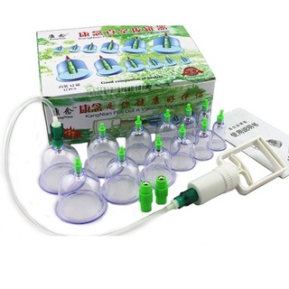Giác hơi cao cấp 12 món, bộ giác hơi không dùng lửa, hút chân không, an toàn sức khỏe