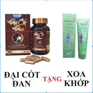 ✅ Đại Cốt Đan [Chính Hãng] ❤️ Tặng Xoa Khớp Dầu Lạnh ✅ Hỗ trợ đau nhức xương khớp viêm khớp thoái hóa thoát vị tê bì