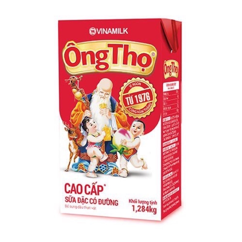 Sữa đặc Ông thọ , NSPN , Nuti 1284g