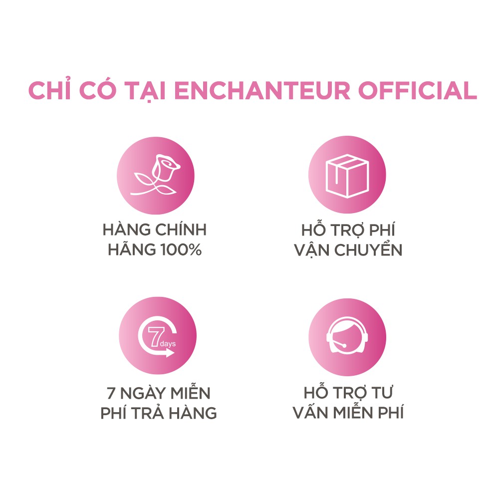 Nước hoa toàn thân cao cấp Enchanteur hương Princesse/ Chic/ Beauté 100ml | Thế Giới Skin Care