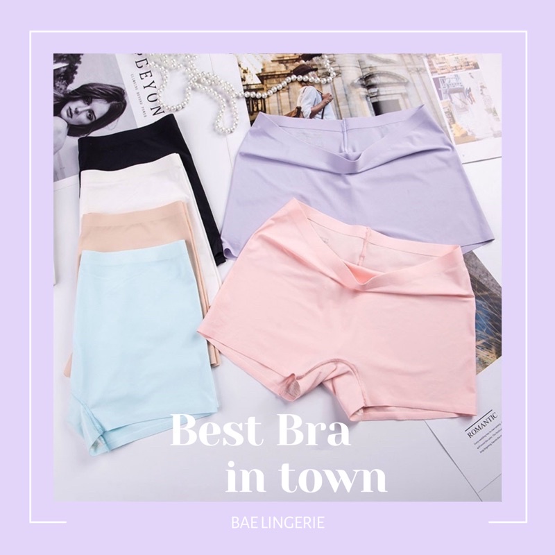 (Đủ size) Quần lót bảo hộ mặc váy su thun tàng hình co dãn thoải mái MIMI - Bae Lingerie
