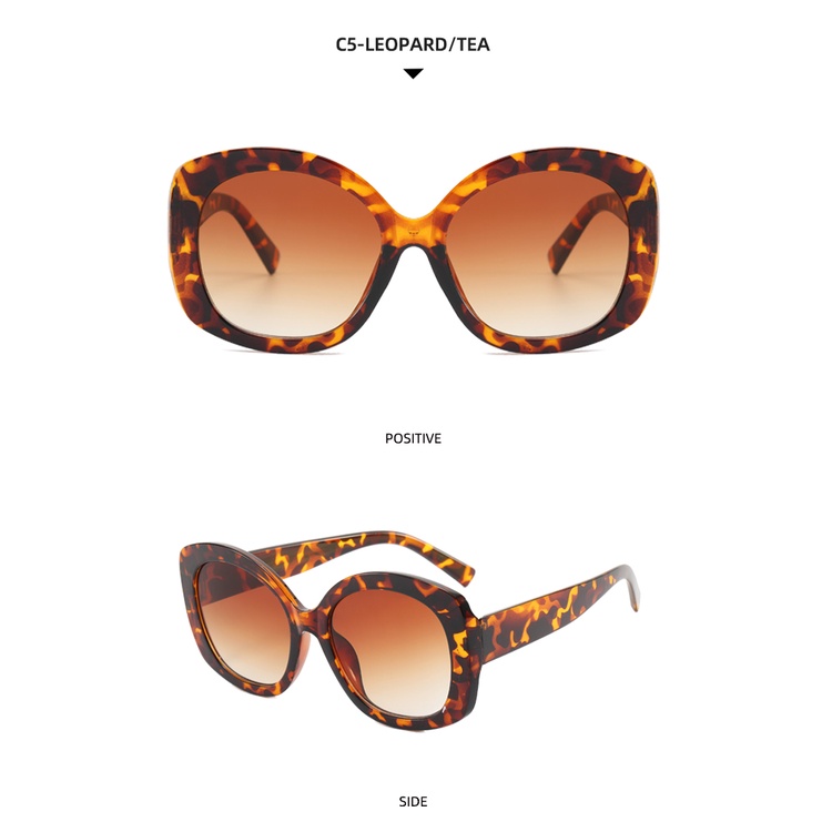 Kính mát gọng to phong cách đường phố 2021