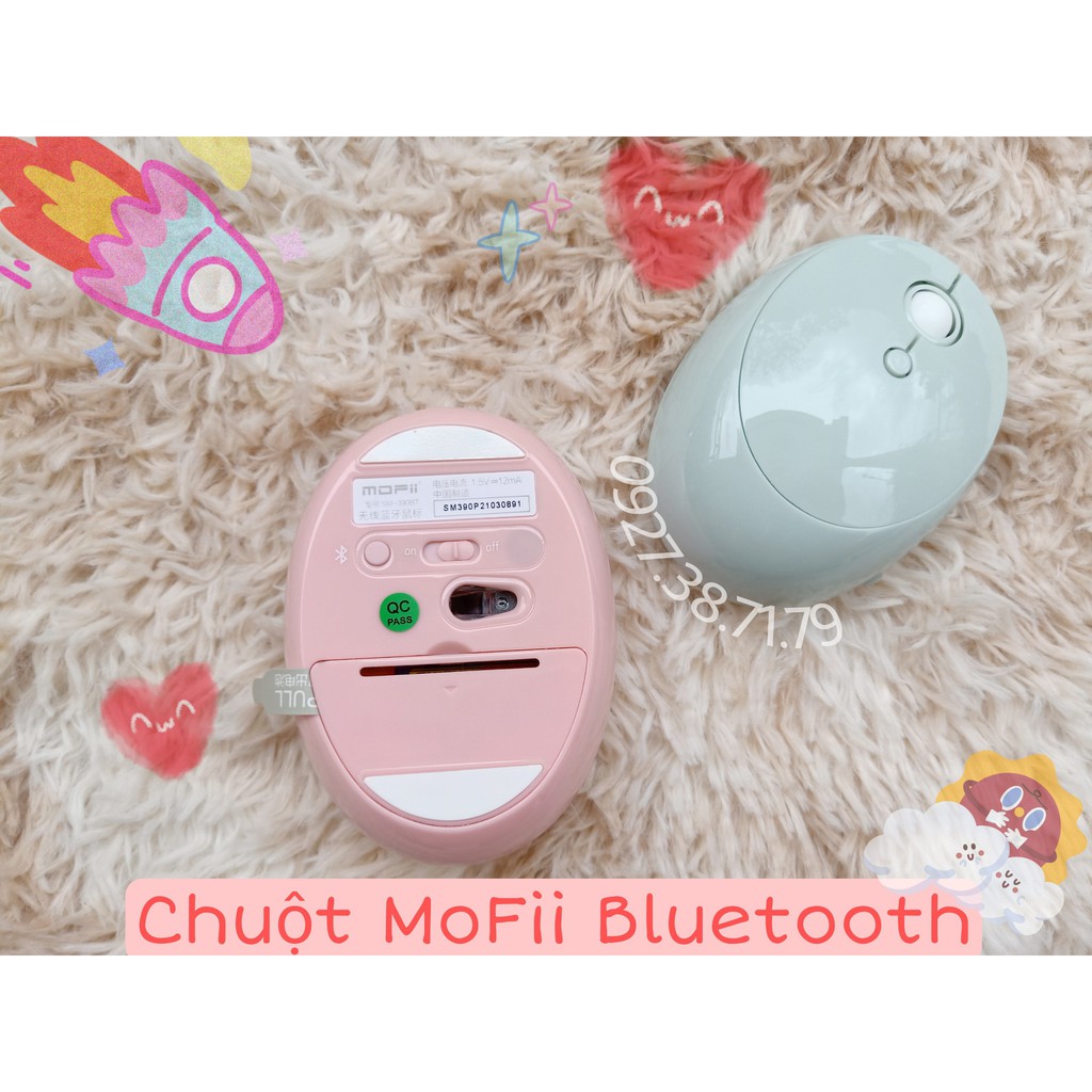 (CÓ SẴN) Chuột Bluetooth Không Dây Cao Cấp MoFii SM398 - Dùng cho Điện thoại, Máy tính bảng, Laptop, Máy tính bàn, Tivi