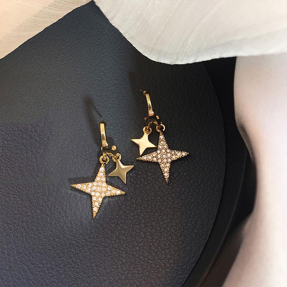 JARRED Bông Tai Ngôi Sao Sang Trọng Thời Trang