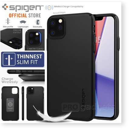 Ốp iPhone 11 Pro Max Spigen Thin Fit Air - Hàng Chính Hãng