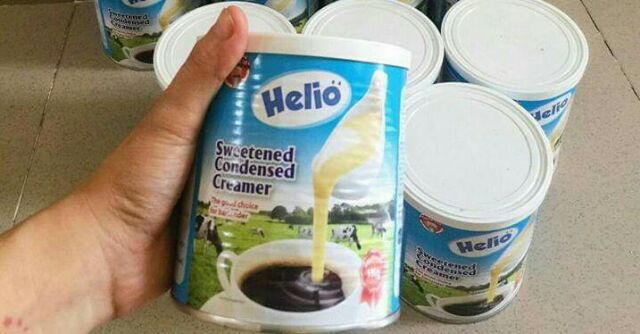 Sữa đặc Helio loại 1kg [12 hộp] nắp giật